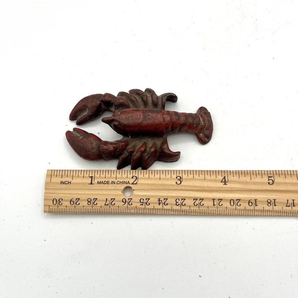 Vintage Cast Iron Red Lobster Bottle Opener John Wright Foundry 4
